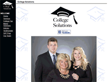 Tablet Screenshot of collegesolutionsus.com